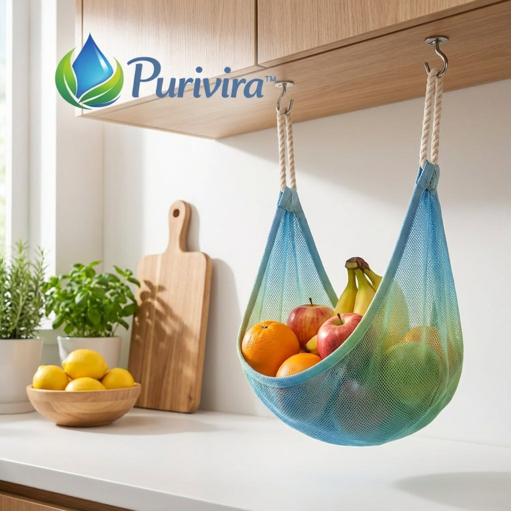 Purivira™ Hanging Fruit Basket