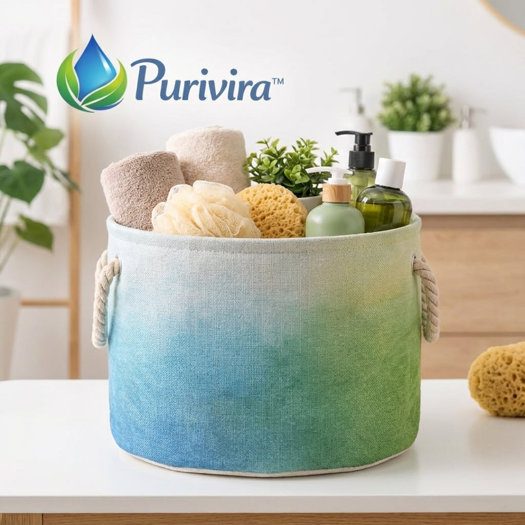 Purivira™ Bathroom Storage Basket